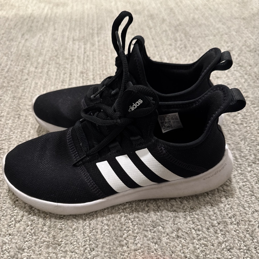 Black adidas sneakers